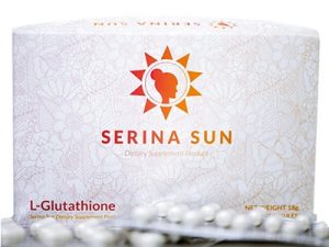 กลูต้า ยี่ห้อไหนดี serina-sun-heliocare-glutathione-ยาขาว-for-cute2